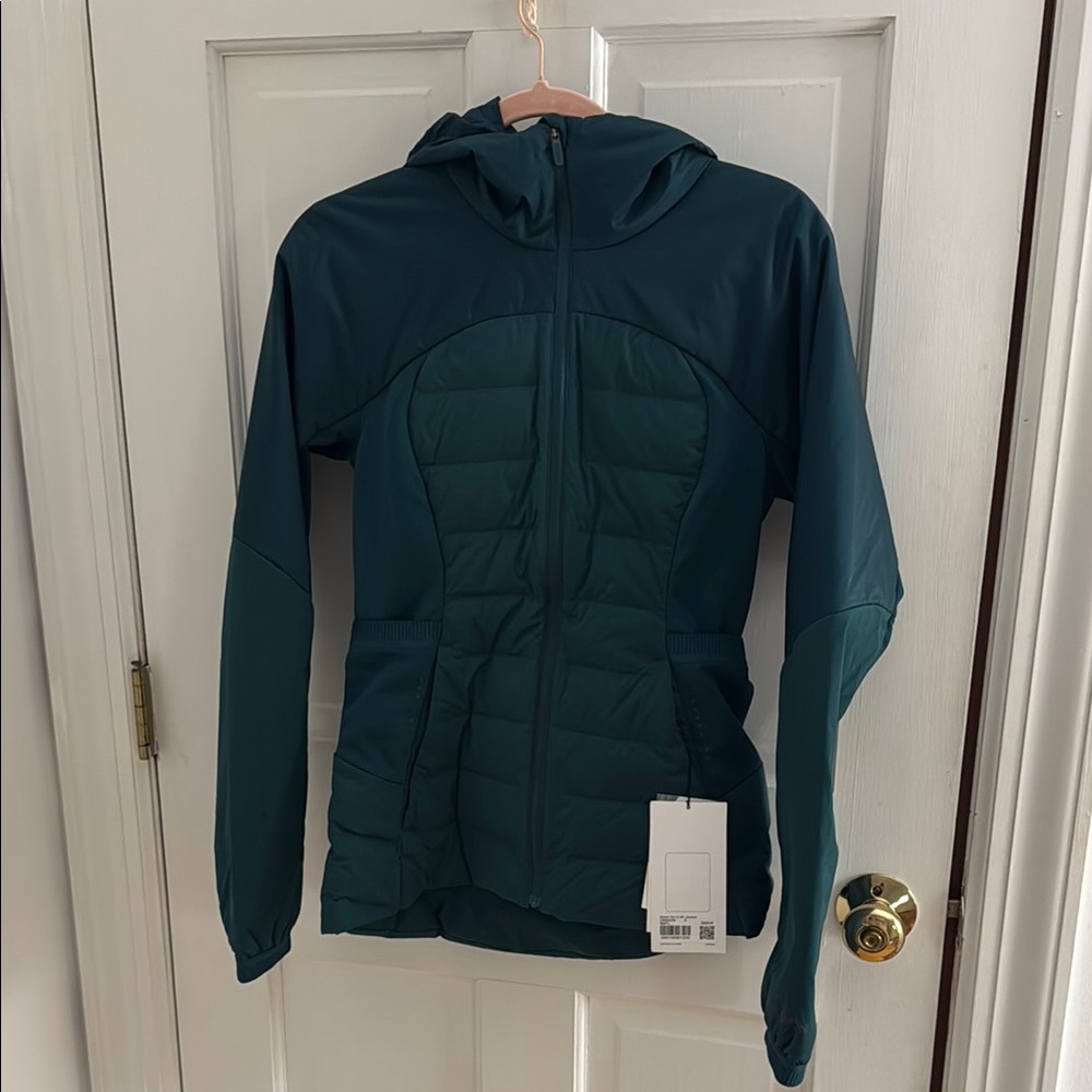 Down for it all jacket storm teal